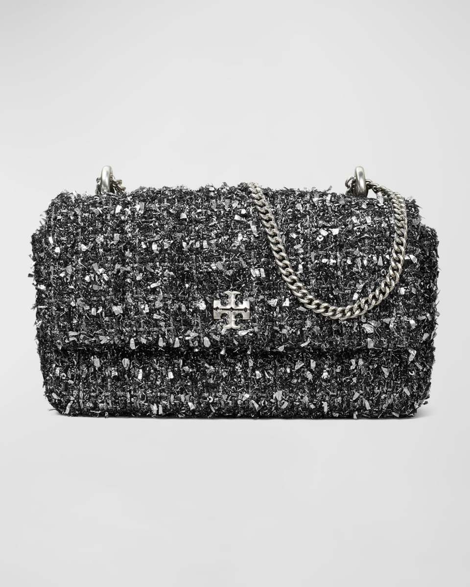 Kira Mini Flap Tweed Crossbody Bag